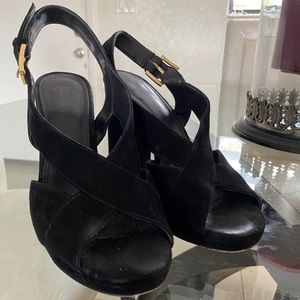 Micheal Kors Black Heels